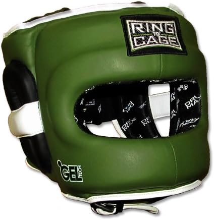 Ring To Cage Deluxe Full Face Geltech Sparring Gread Gearning за бокс, Муај Тајланд, ММА, Кикбокс