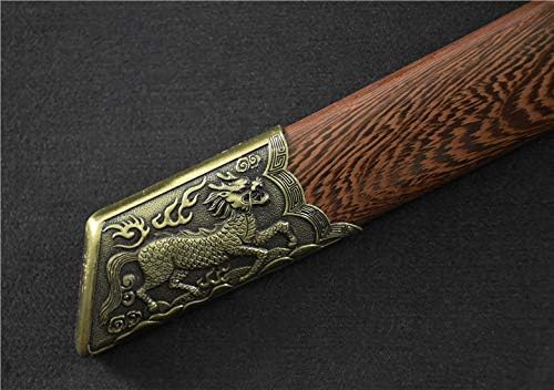 Мечеви Shzbzb вистински рачно изработени кинески кангкси сабја широко распространетост на мечот Кинг диасти, остри ножеви преклопени челични