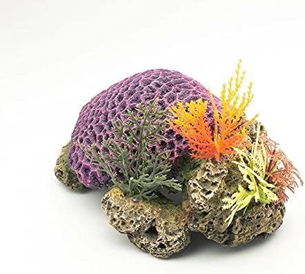 SXNBH Аквариум корал декорација риба резервоар за уредување симулација корални гребени украси пејзаж украси додатоци