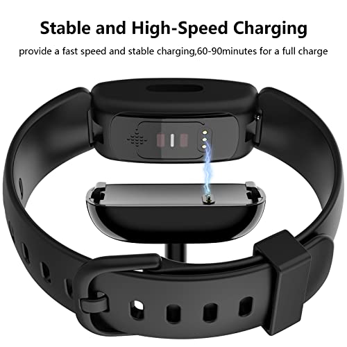 Кабел за полнач за Fitbit Inspire 2/Ace 3, замена на USB полнење на лулка за полнење кабел за Fitbit Inspire 2 Fitness Tracker
