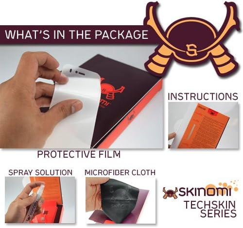 Заштитник на кожата на кожата на целото тело, компатибилен со Microsoft Surface Pro 3 Techskin Целосно покритие Clear HD филм