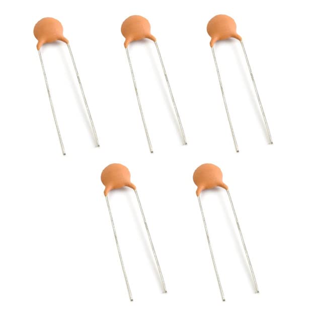 Fielect 20pcs керамички кондензатор комплет 50V 100pf диск кондензатори за електронско коло за DIY, случајна боја