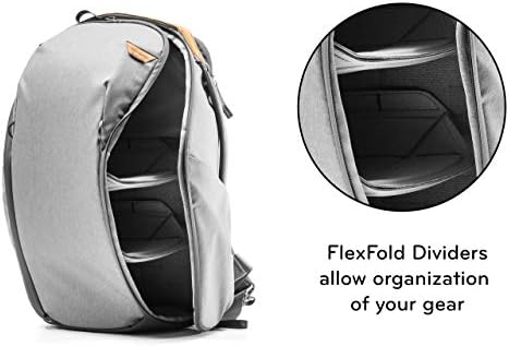 Врвен дизајн секојдневен ранец поштенски пакет 20L пепел, носач на ранец со ракав за лаптоп