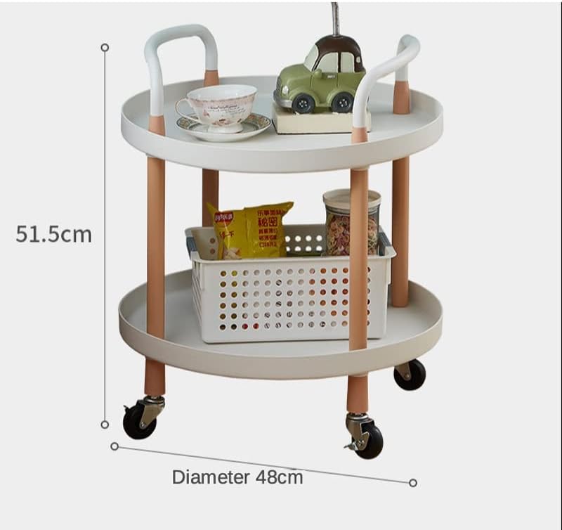 SDFGH 3 нивоа за складирање кујна кујна преклопена количка за рак на ракчиња од зеленчук
