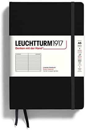 Leuchtturm1917 - Средни страници со тврд костр на тетратка A5-251 за пишување и списание