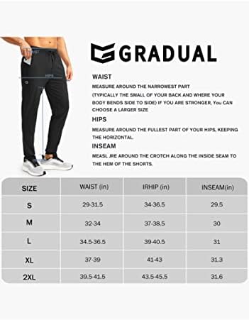G Постепени машки џогери со џебови со патенти се протегаат со затегнати џемпери атлетски панталони за мажите тренингот за вежбање во