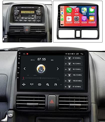 За Honda CR-V 2001-2005 Android 11 GPS Навигација Автомобил Радио Мултимедијален Плеер Авторадио Поддршка DSP WiFi Bluetooth Сплит Екран
