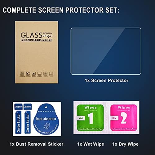 Jmreoims 7 инчи заштитено стакло заштитник на стакло за XTOOL D7/X100 PAD PLUS, Замена на заштитната филм за XTOOL D7/X100 PAD PLUS
