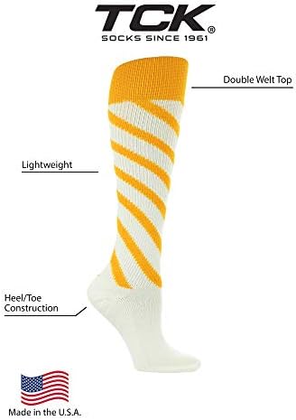 TCK бонбони ленти со високи мекобол чорапи фудбал