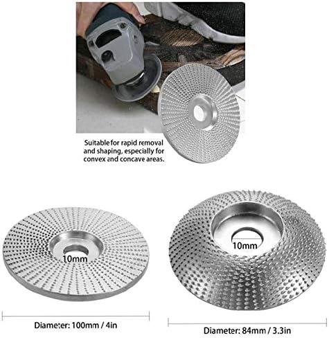 Алатка за мелење на тркалото на Xucus Wood Tungten Carbide Alpeving The Bland Apribing Disc за агол мелница Даг -брод -