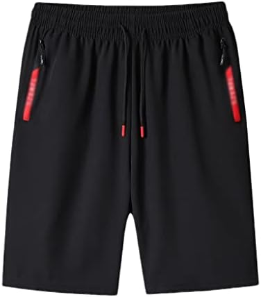 Seasd обични шорцеви за машко летно удобно и кул директно драпеско спортско црно лабаво шорцеви