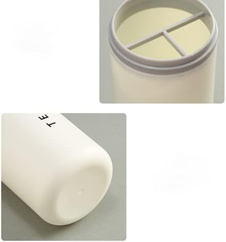 Тенброман преносна четка за заби чаша пластична четка за заби кутија за складирање на уста за миење садови за заби, организатор за бања