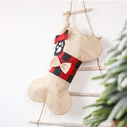 БОЖИЌНИ Украси Божиќни Чорапи Торби За Подароци Чорапи За Украсување Миленичиња