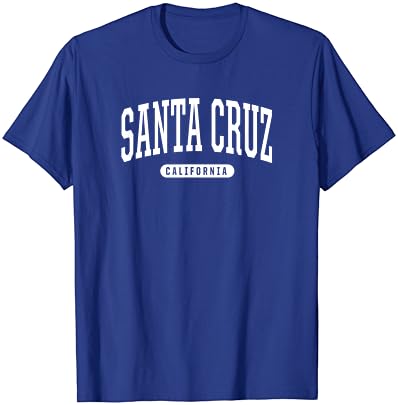 Санта Круз Калифорнија маица за одмор колеџ стил CA USA