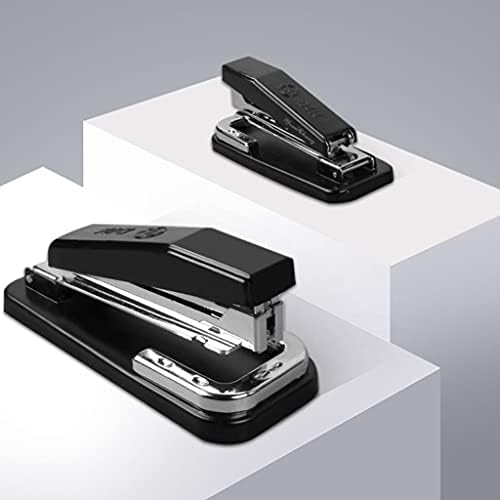 Ggho Portable Stapler 360 ° Rotatable Office Stapler со 5000 степени Стандарден десктоп степлер, 25 лим капацитет за учење дневна