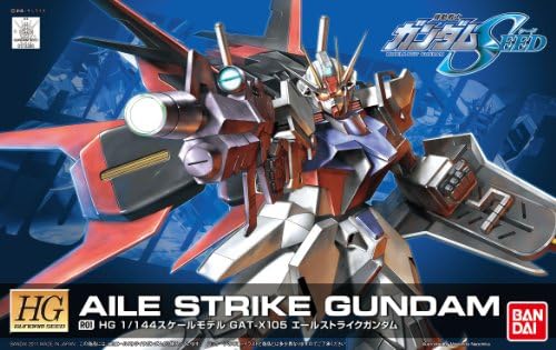 Bandai Hobby R01 Aile Strike Gundam „Remaster“ Hg Gundam Seed Action Figure