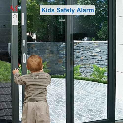 Аларм за врата на прозорецот за деца лични аларми за безбедност во домот со чима за куќа, РВ, канцеларија, деловна безбедна