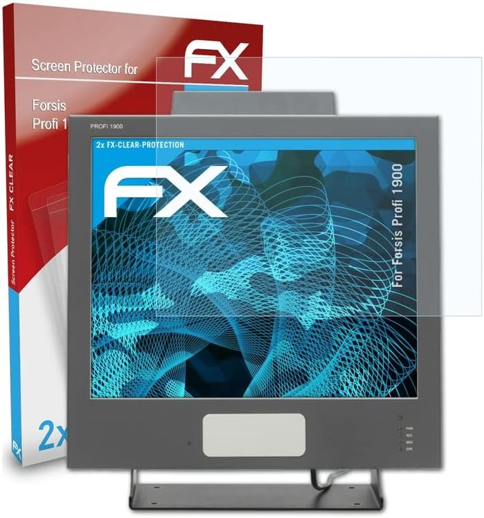 Филм за заштита на екранот Atfolix компатибилен со Forsis Profi 1900 Заштитник на екранот, ултра-чист FX заштитен филм