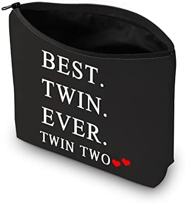 Мбмсо Близнак Еден Близнак Два Подароци Најдобар Близнак Некогаш Подароци Шминка Торба Во собата на 2 Близнаци Подароци За Сестра Козметичка