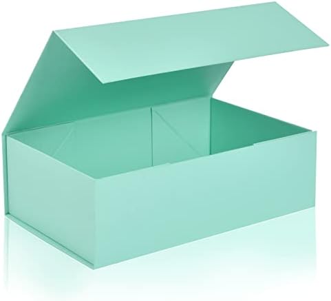 Црна кутија за подароци со капаци, сцени 9,8 x 5,9 x 3.1 во магнетни кутии за подароци за подароци, кутии за подароци за роденден за