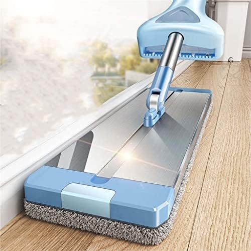 Копче за чистење на јамки за чистење на подот за миење дома и кујна алуминиум глава ротирана суво куќа прозорец бришач за бришење рамна