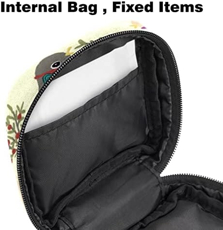 Санитарна торба за складирање на салфетка, менструална торба со торбички за гаќички за тампон, женски производ со патент за тинејџери за жени,