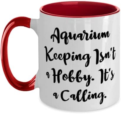 Чувањето аквариум не е Хоби. Аквариум Чување На Две Тон 11оз Кригла, Сарказам Аквариум Чување Подароци, Чаша За Мажи Жени