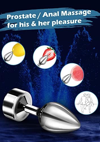 Вибрирачки анален приклучок со 7 режими на вибрации Масажари на простата секс играчки и 3 во 1 вибрирачки петел прстен со 10 режими за парови клиториски