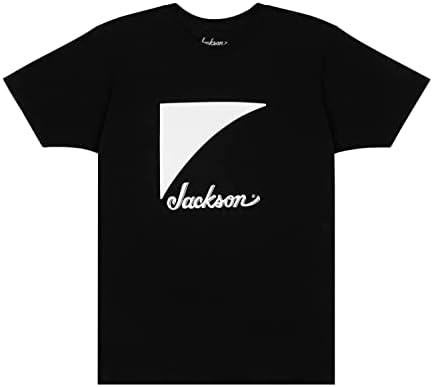 Mirtексон ајкула Фин лого маица, црна, голема
