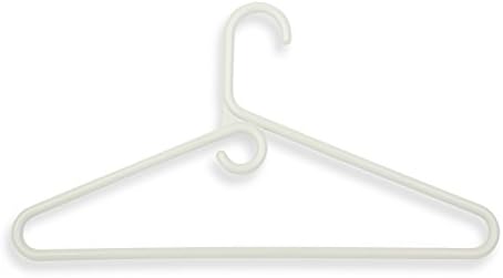 Honey-Can-Do HNG-01178 Super Hangeweight Hangers, 3-пакувања, бели, 86-грам