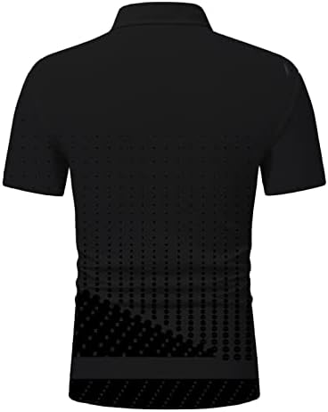 Xxbr Машка поло маица брза сува модерна вклопена кратка ракав Поло кошула летна обична гроздобер мода дизајнирана кошула
