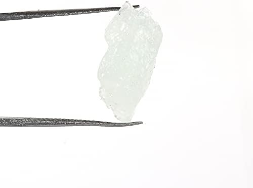 6.3 КТ. Природен квалитет аква небо аквамарин заздравување кристал сурово груб лабав кристал за заздравување, правење накит, декортион GA-700