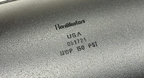 Hornblasters USA направи 5 галон 8 порта црн челичен резервоар за воздух