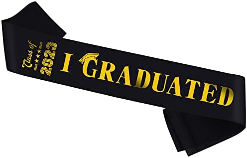 Класа PyQwa од 2023 година дипломирав Саш, фаворити за славење на дипломирање - Среќна декорација на забави за дипломирање - конечно дипломирав