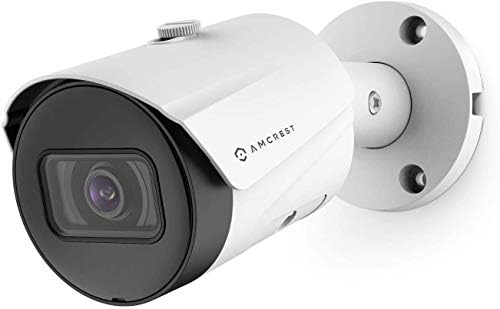 AMCREST ULTRAHD 5MP Outdoor POE Camera 2592 X 1944P Bullet IP Security Camera, Outdoor IP67 водоотпорен, агол на гледање 103 °, леќи од 2,8 mm,
