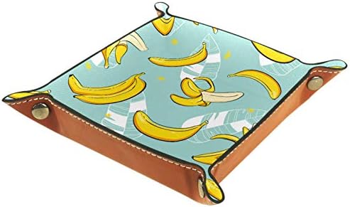 Lyetny Банана Лето Овошје Организатор Фиока Кутија За Складирање Кревет Caddy Десктоп Послужавник Промена Клуч Паричник Монета