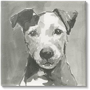 Tuphell Industries пригушени кучиња портрет симпатична тивка изразување, дизајн од cartissi