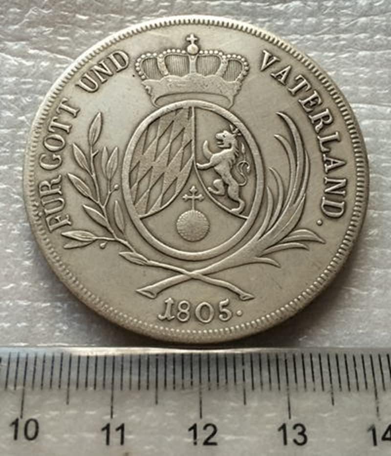1805 германски монети бакарни сребрени антички монети монети колекција за ракотворби што може да се разнесе