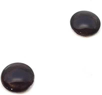 Темно кафеаво куче стакло животински очи, од 6 мм до 40мм, накит што прави уметнички кутриња таксидермиски скулптури полимер глинено очното јаболко