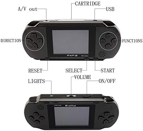 Конзоли на LCME PSP, преносен играч на игра мода од 2,7 инчи LCD полнење PSP PVP игра конзола Ретро мегадрив 16 битни 150+игри подарок за