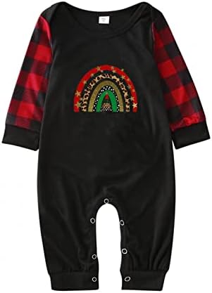 Родител-дете топол Божиќен сет карирал печатен домашен пижами со две парчиња тато постави семејни пижами што одговараат на сетови пролет