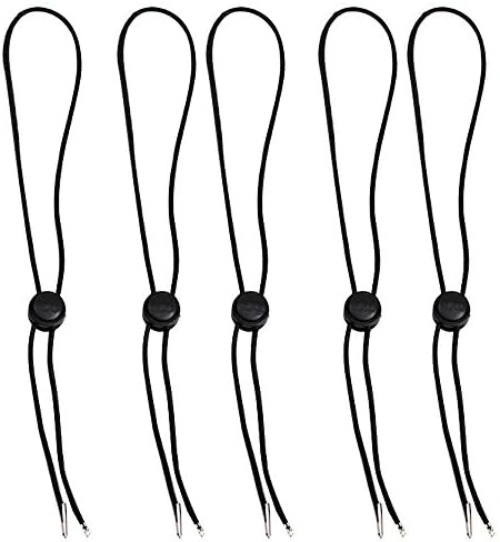 Akoak сет од 5 капачиња флексибилни отстранливи брадавини кабели за ветерници за прицврстување на кабелот за прилагодување на кабелот за голф, риболов, пловење, плове