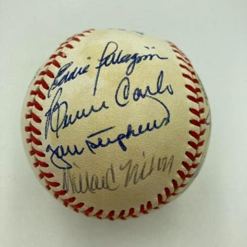 Тед Вилијамс Бостон Ред Сокс Легенди Мулти потпишан Бејзбол во Американската лига ЈСА - автограмирани бејзбол