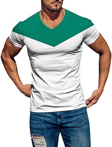 XXBR маички со кратки ракави со кратки ракави против вратот, лето лента за крпење тенок спортови за врвови на врвови со лесна