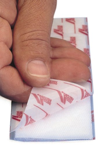 Velcro 1013-AP-PSA/L Бела најлонска ткаена лента за прицврстување, јамка, тип на јамка, лепило чувствително на притисок, ширина 3/4