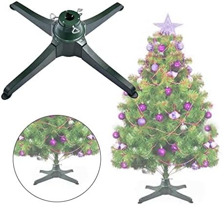 Гралара што ја врти Божиќната електрична база на Божиќ за вештачки дрвја, зелена, 80 см