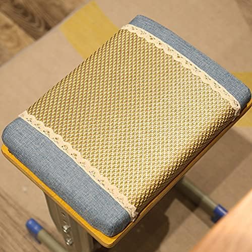 Besportble јапонски подно столче лето амортизирање на бустер перница квадратни автомобили за јадење, ратан мат