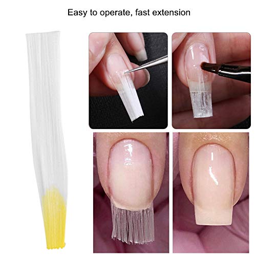 Нетоксично и не-иритирачко прилагодување по волја материјали за нокти стаклени влакна, стаклени влакна за нокти, Исклучително изработка на