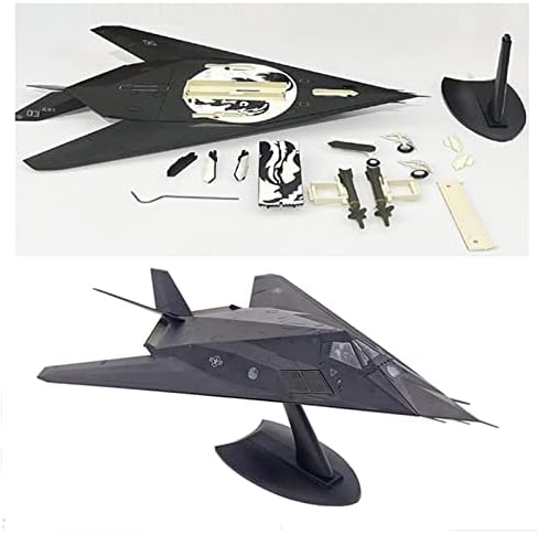 Natefemin легура F117 Nighthawk Fighter Aircraft Model Aircraft Model 1:72 Model Simulation Science Science Model Model
