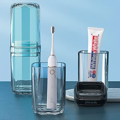 Занзан преносна четка за заби за миење садови за миење садови за складирање на заби и паста за паста за заби гел шампон комплети за патувања тоалети